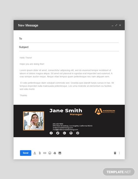 Download How To Create Your Email Signature Examples PSD Mockup Templates