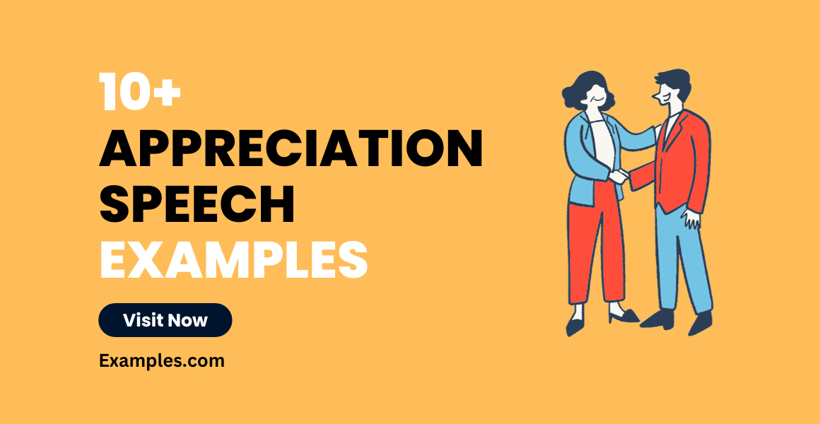 appreciation speech examples