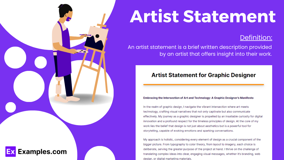artist statement essay examples