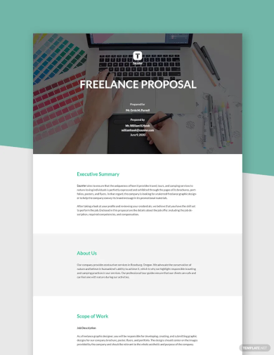 basic freelance proposal template