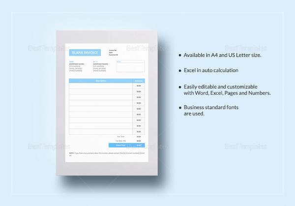 Basic Invoice Template1