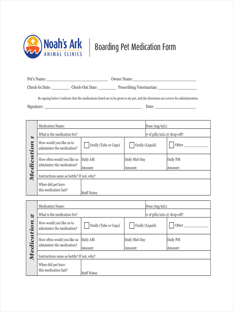 Medication Sheet - 10+ Examples, Format, Pdf | Examples