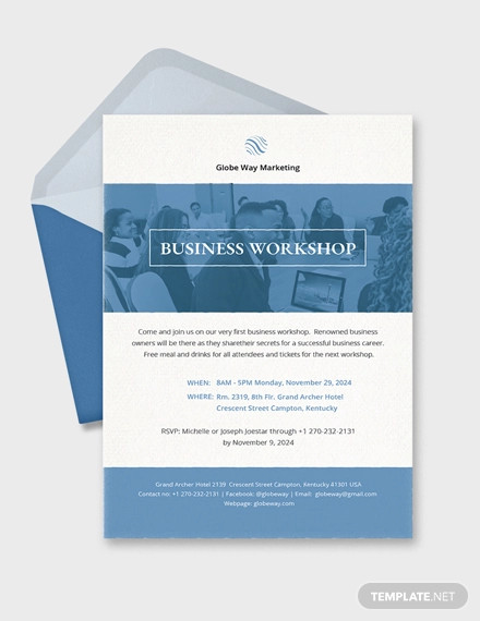 Business Electronic Invitations 4