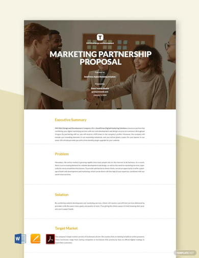 Business Partnership Proposal Template