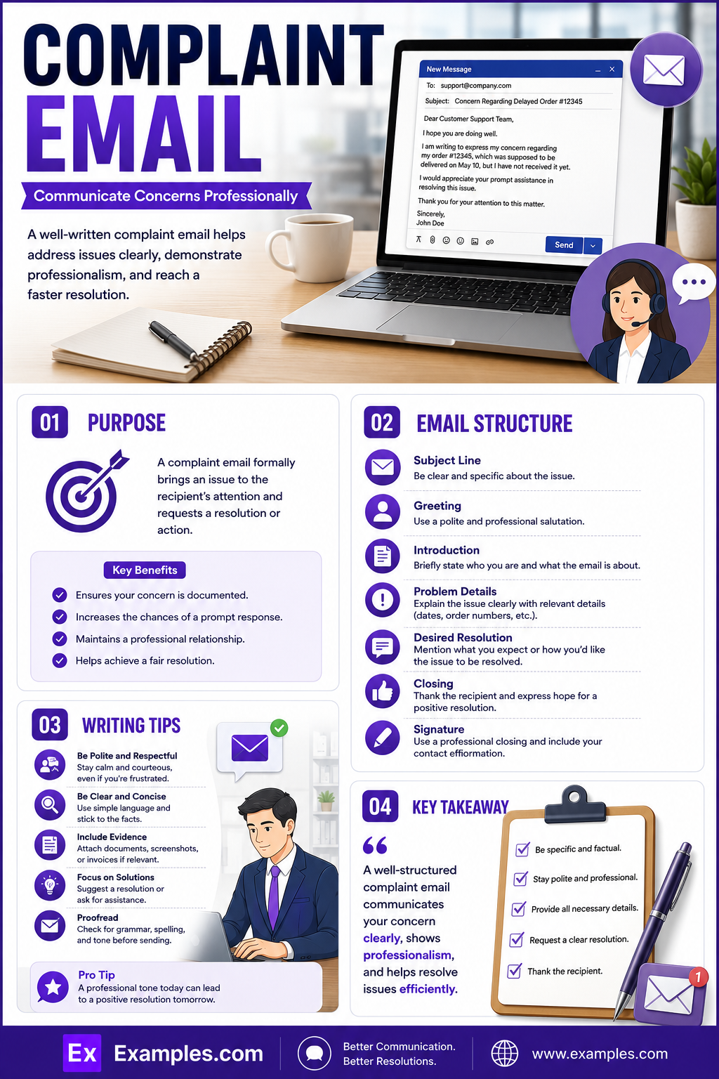 Complaint Email Examples to Download