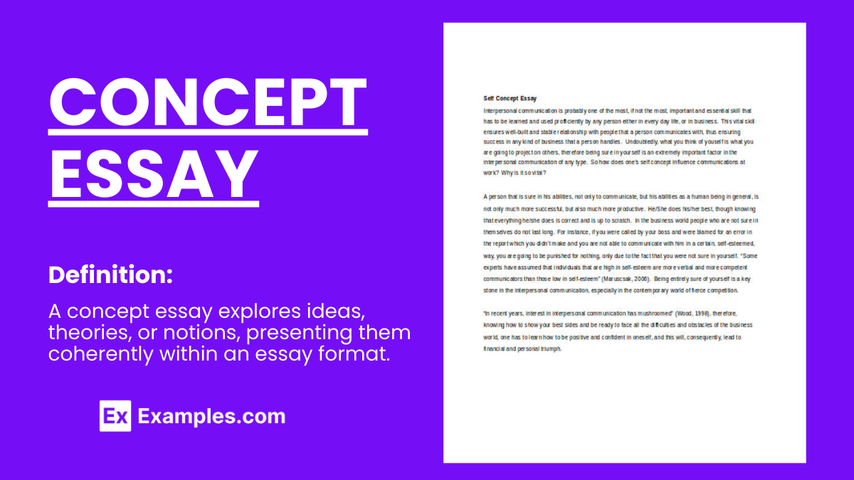 concept paper easy topics