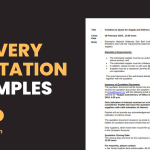 Delivery Quotation Examples