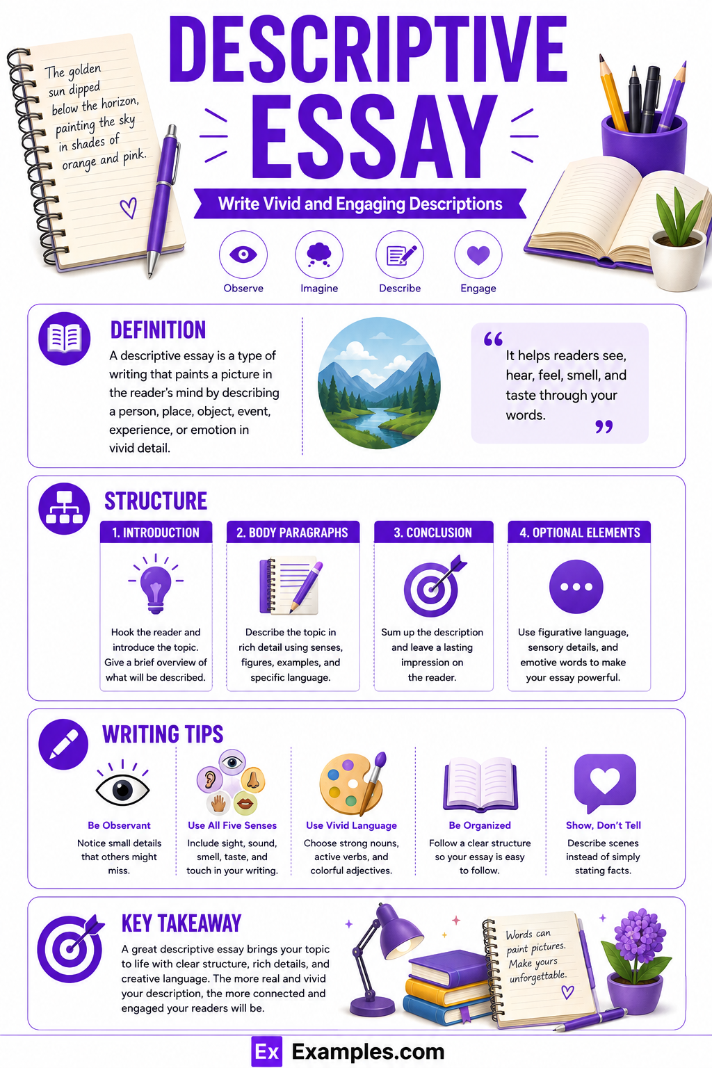 16+ Descriptive Essay Examples