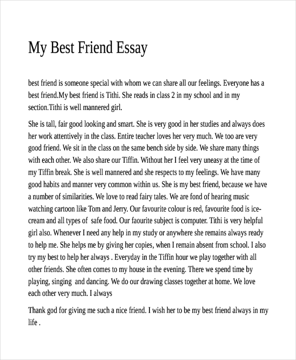 Best Descriptive Essays