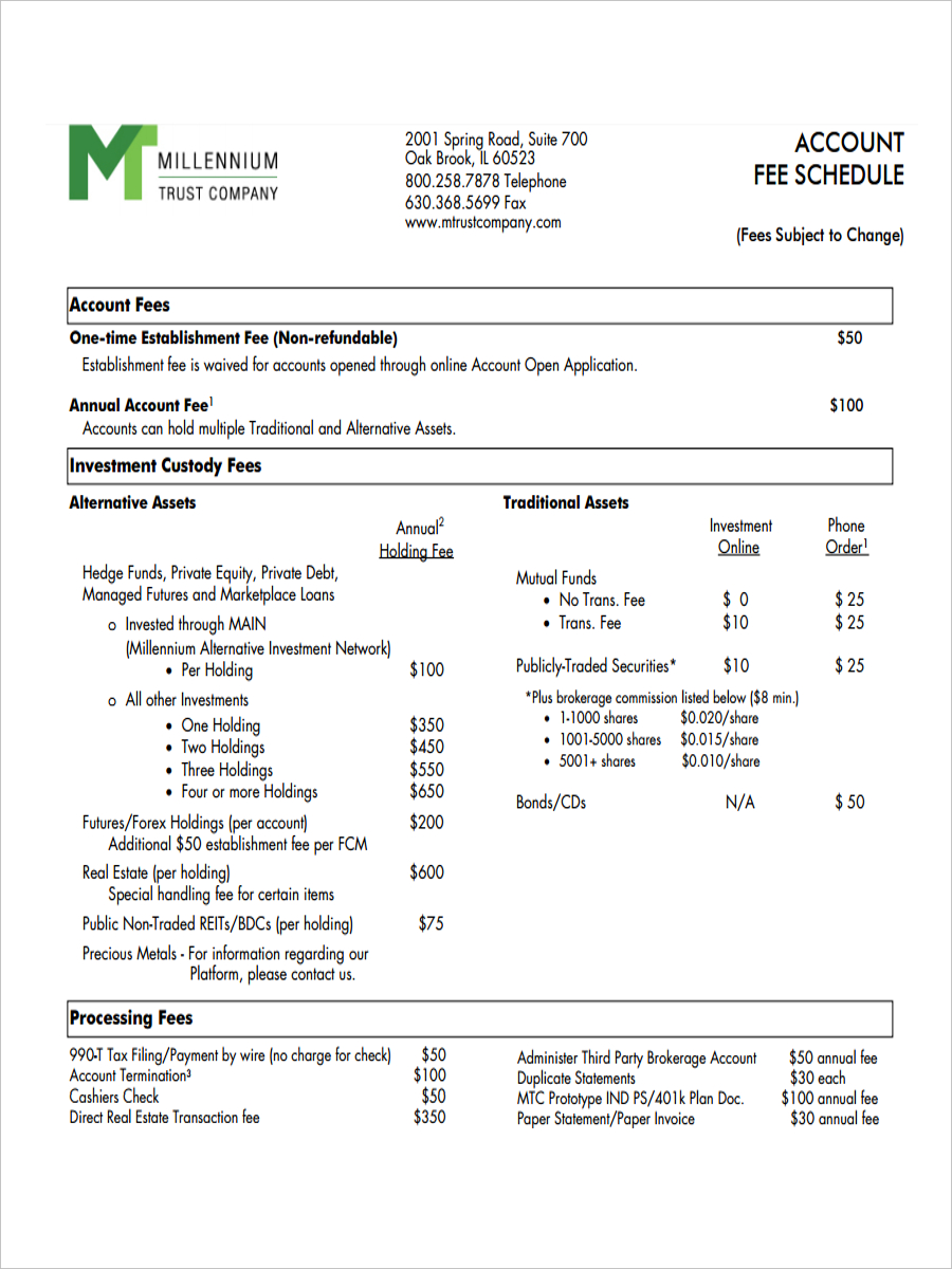 fee-schedule-7-examples-format-pdf-examples