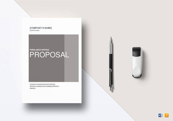 freelance writing proposal template