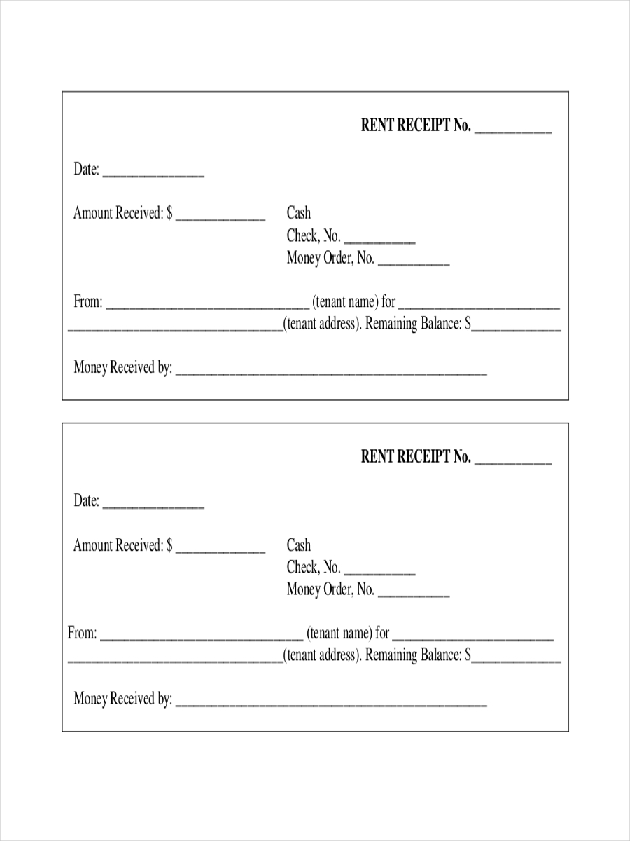 lumper receipt template