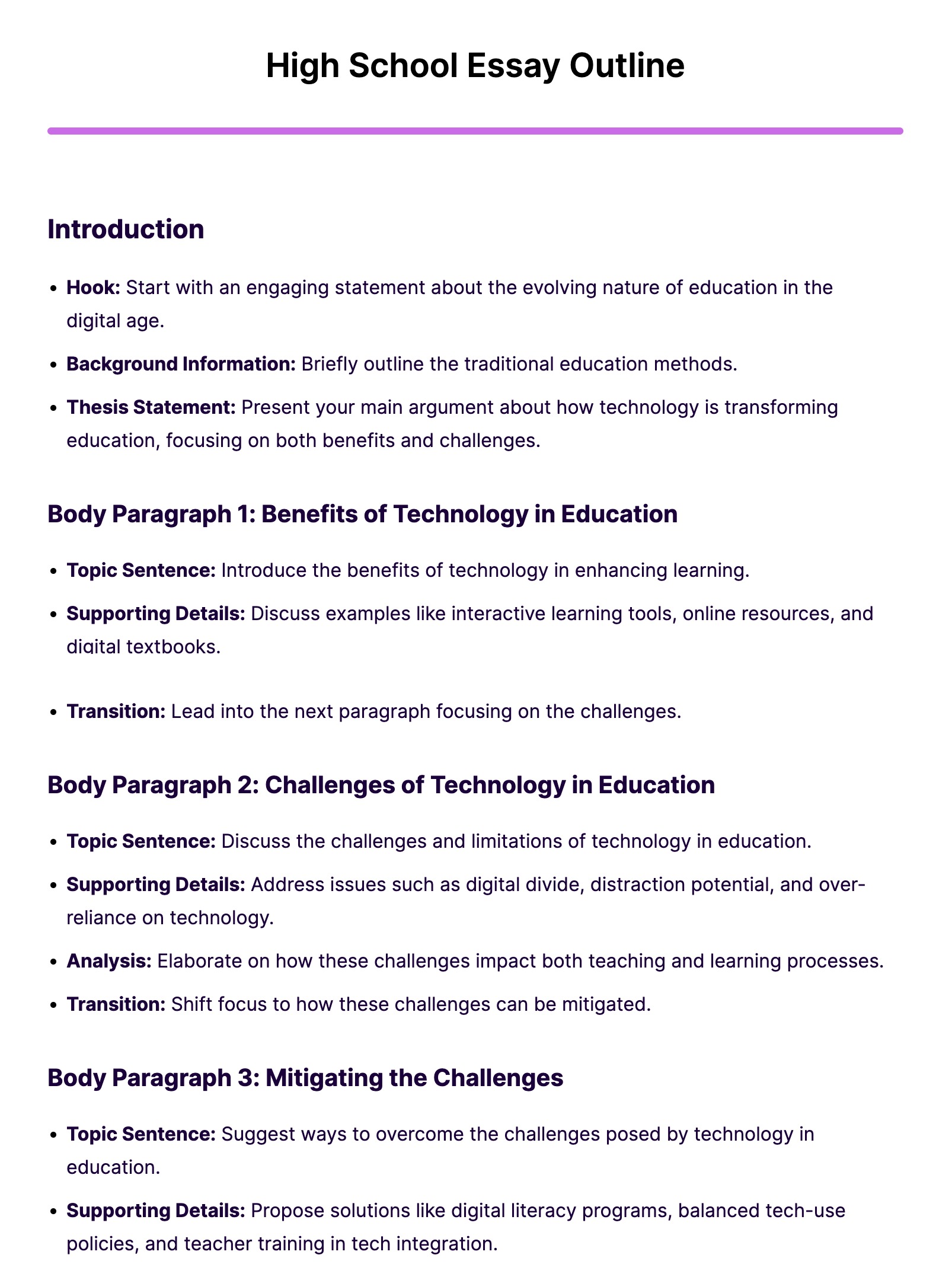 informative essay lesson plan high school