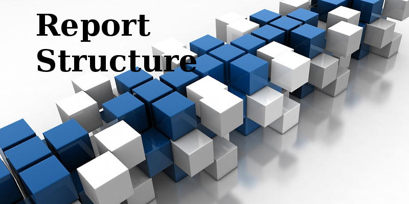 how to structure a report
