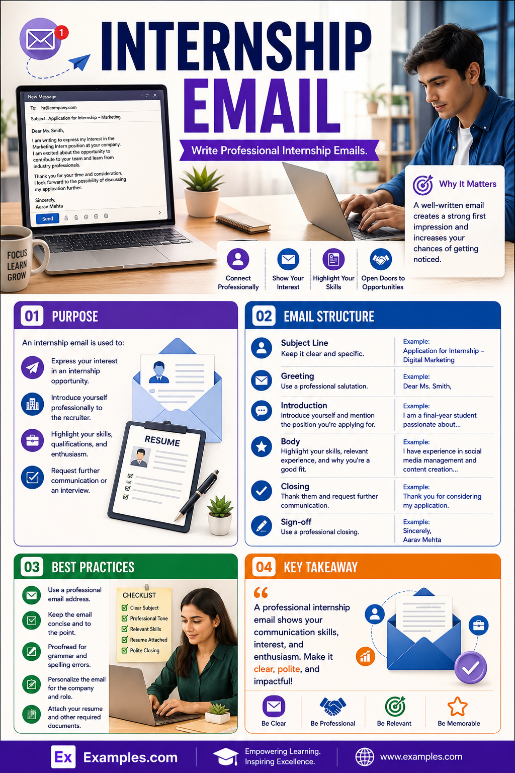 6+ Internship Email Examples to Download