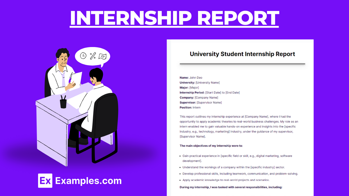 Internship Report Introduction Internship Report Sample WPNQOJ