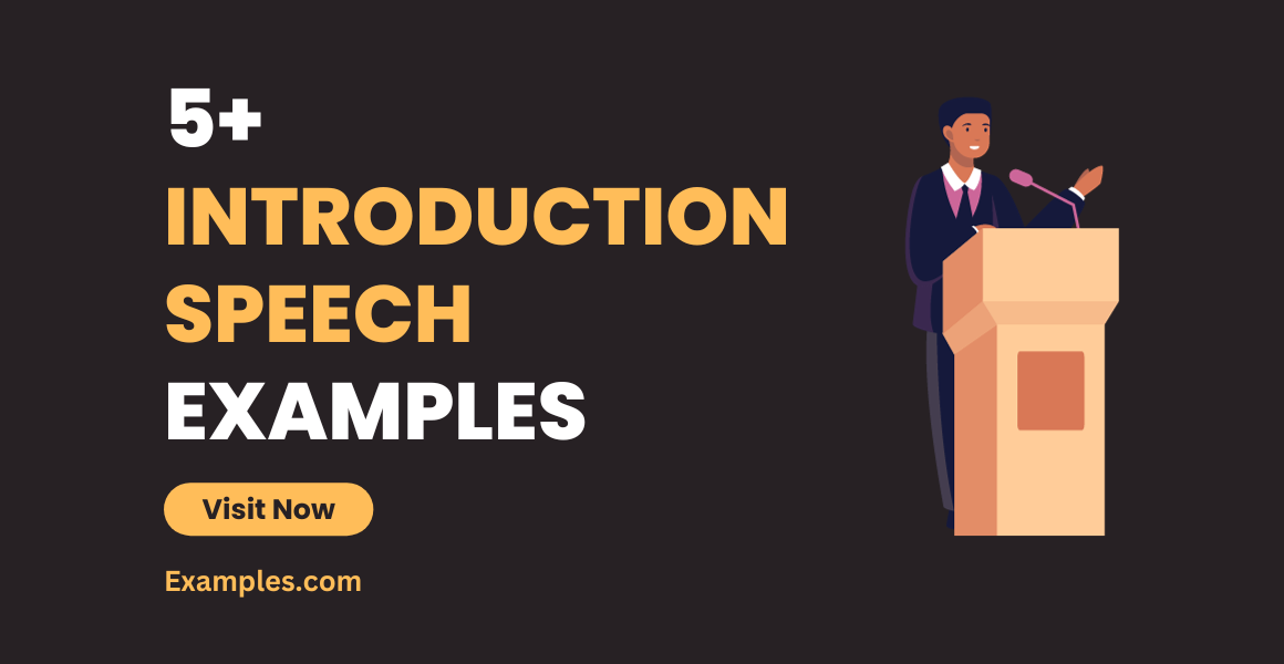 Introduction Speech Examples