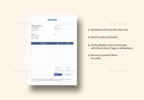 Invoice Template