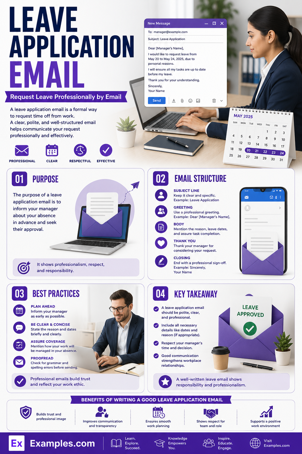 10+ Leave Application Email Examples to Download