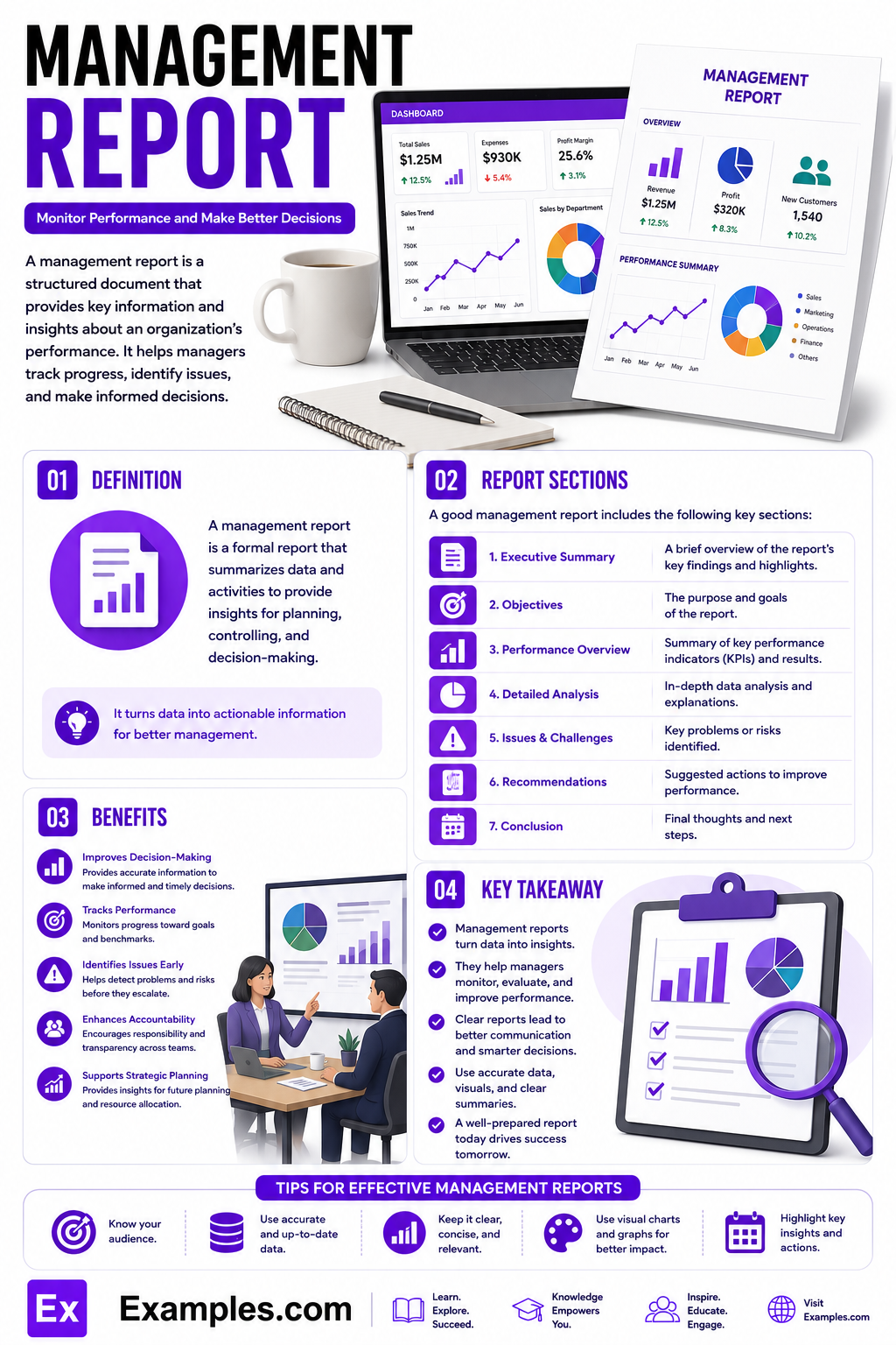 45+ Management Report Examples to Download