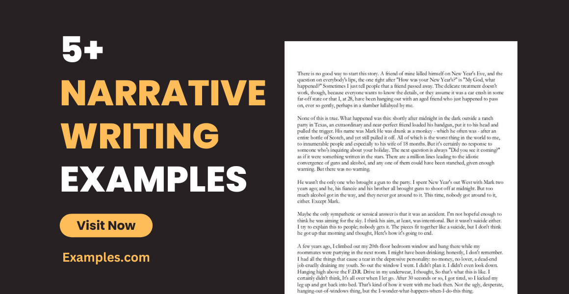 narrative creative writing examples