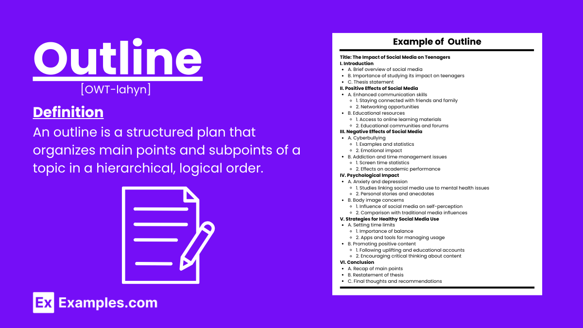 sample thesis outline