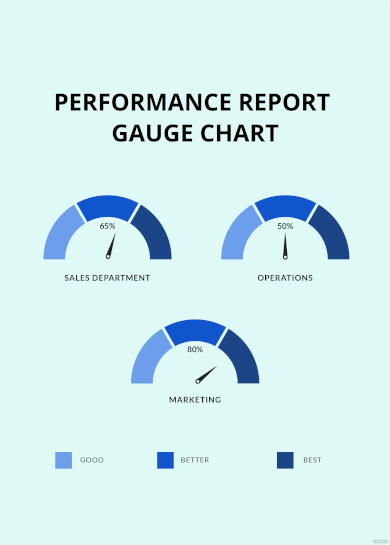 Performance Report Gauge Chart