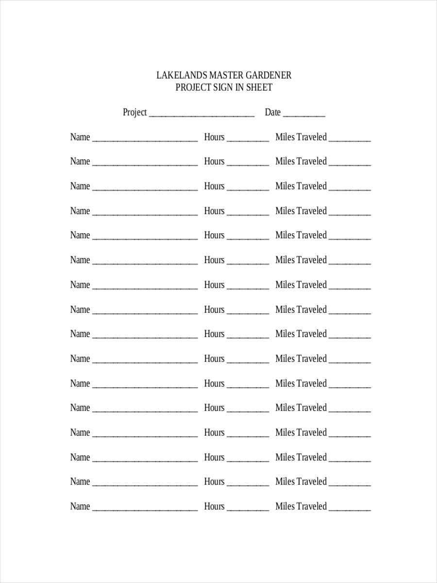 Sheet Examples - 50+ in PDF | DOC | Examples