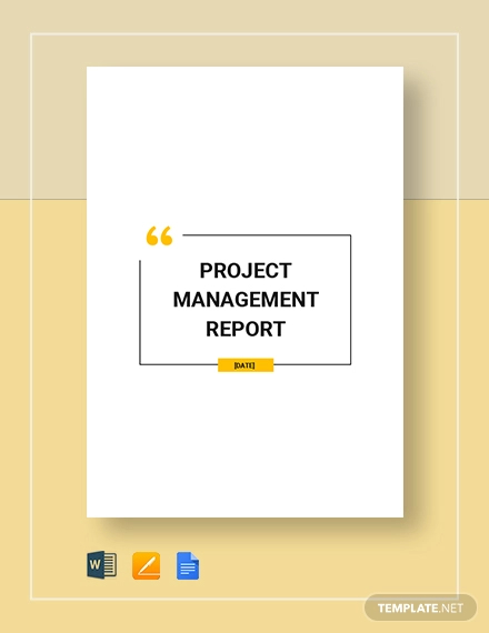 Project management Reort