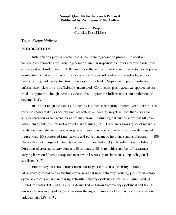 Dissertation Proposal 8 Examples Format Google Docs Word Pages Pdf