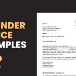 Reminder Notice Examples