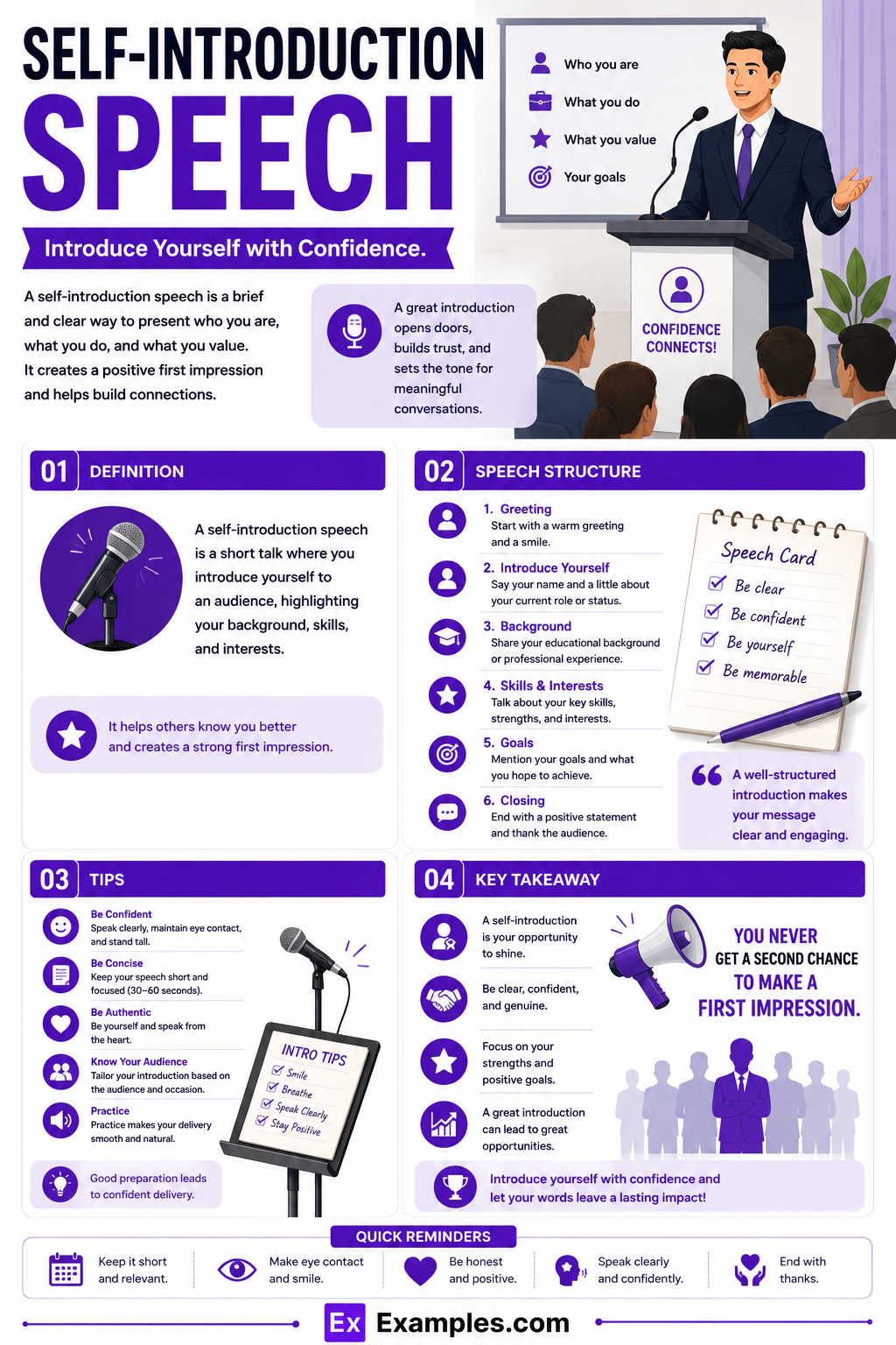 25+ Self-Introduction Speech Examples to Download