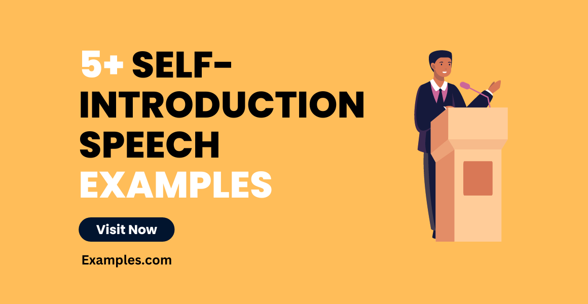 self introduction speech examples
