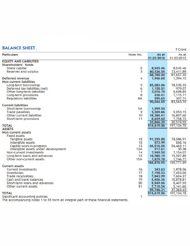 shareholders fund balance sheet
