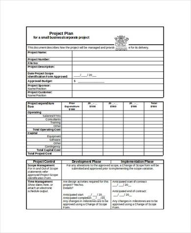 Small Business Project Proposal