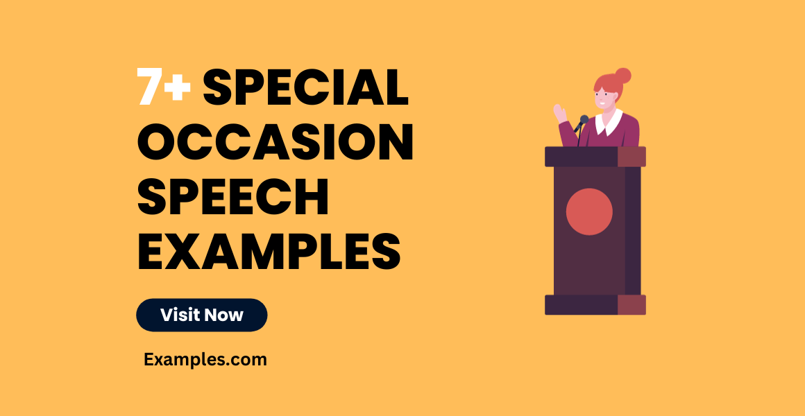 special occasion speech outline examples