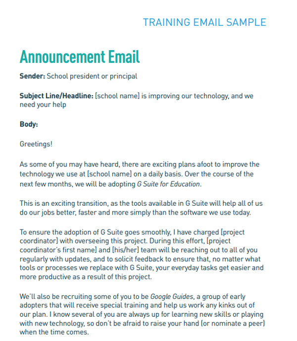 Announcement Email 13+ Examples, Format, Pdf