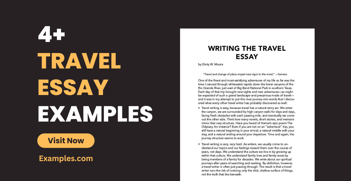 is travel essay formal