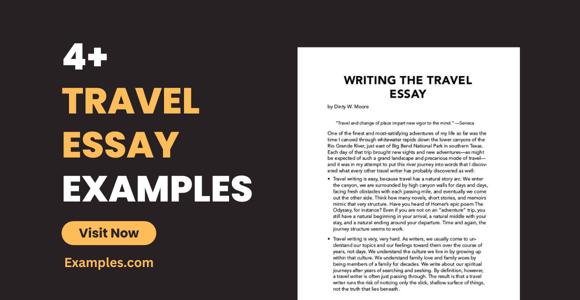 travel essay writing