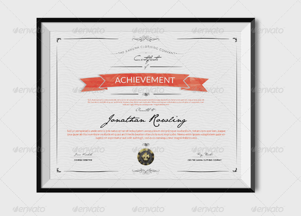universal certificate