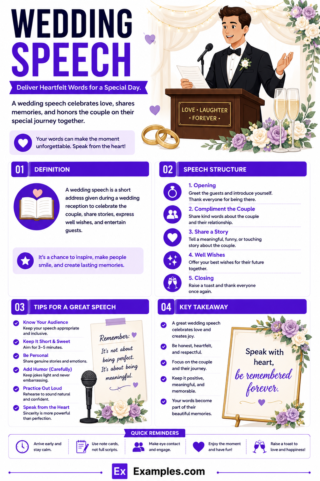 40+ Wedding Speech Examples to Download