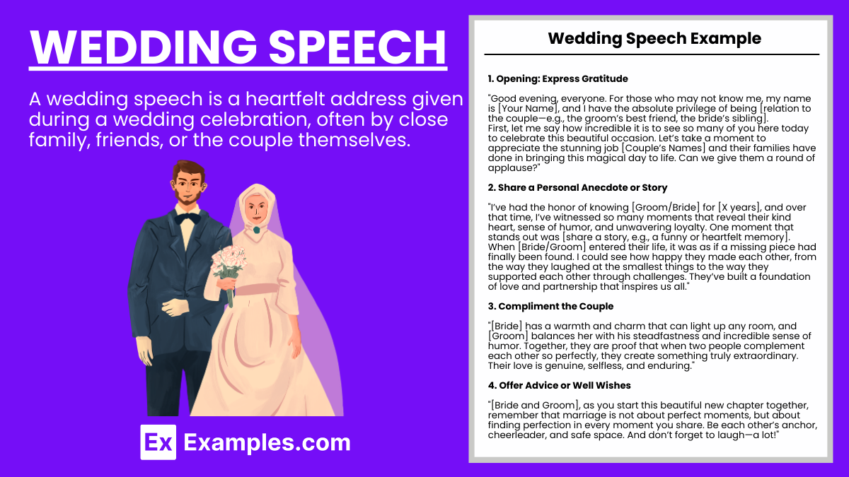 Wedding Speech