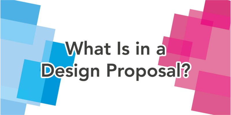 What Is in a Design Proposal?