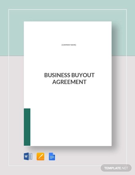 business buyout agreement
