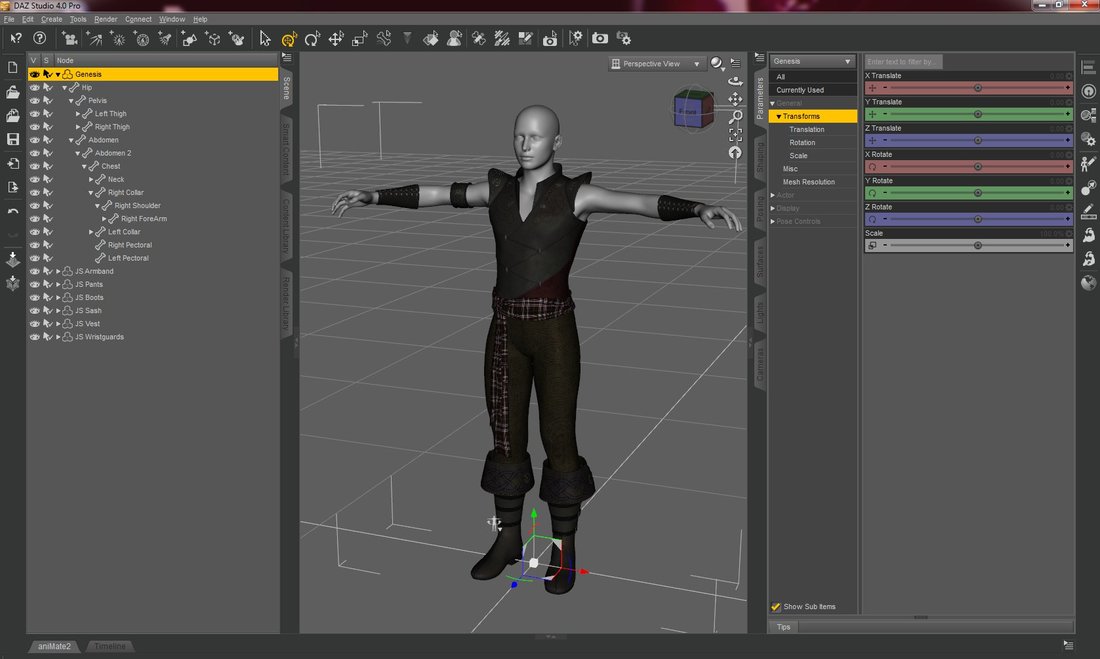 daz studio render animation