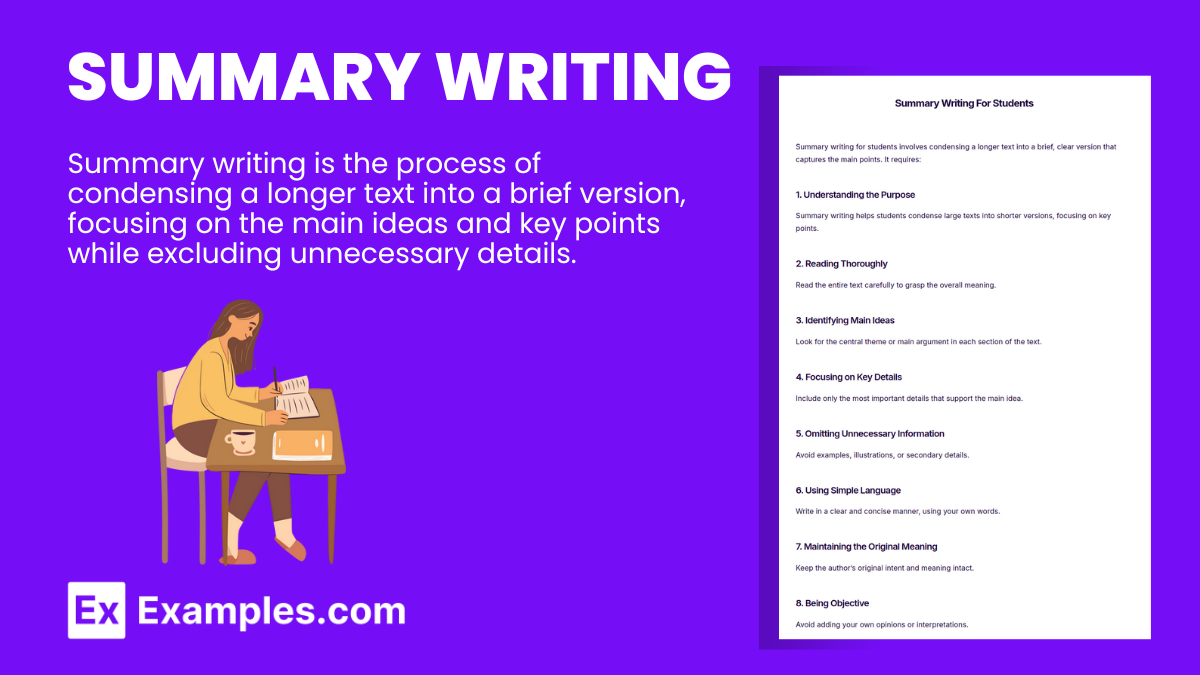 Summary-Writing