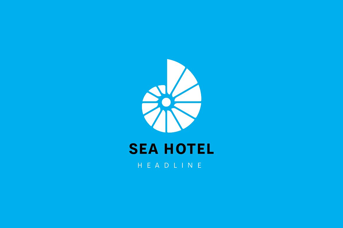 Sea Hotel Logo Design