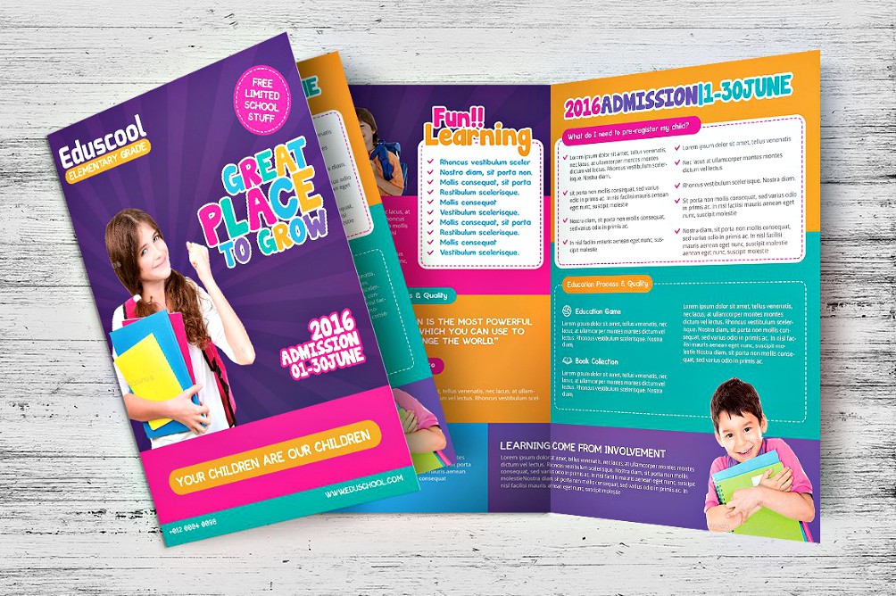 18+ Examples of Education Brochure Designs in EPS | AI | Illustrator
