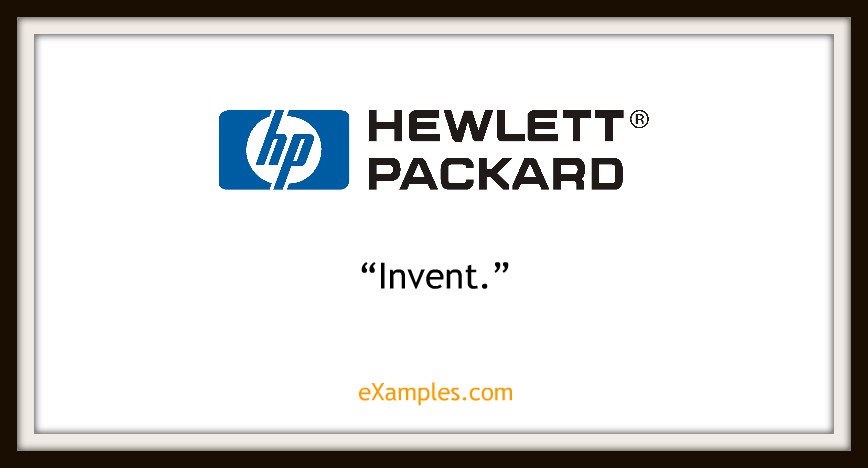 HP: "Invent."