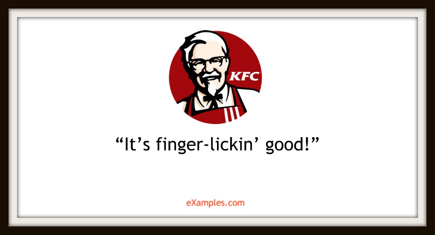 slogan kfc